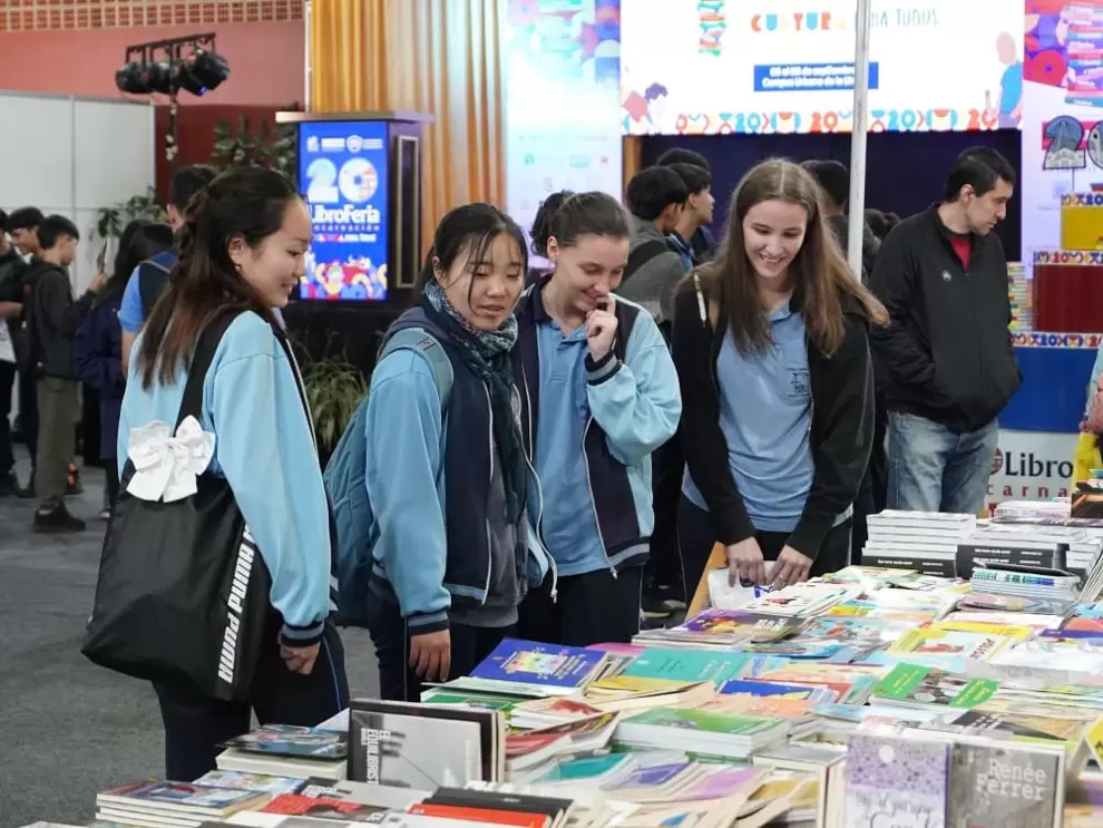 Libroferia de Encarnación en la UNAE. Edición anterior.