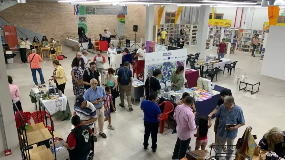 Feria del libro Chacú Guaraní. Edición anterior.