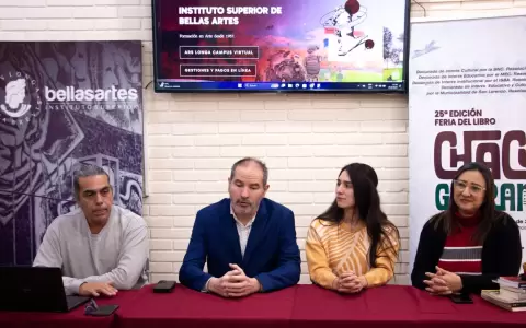 Osvaldo Olivera, Rub�n Bisceglia, Estela Kobs, y Oriana Olivares.