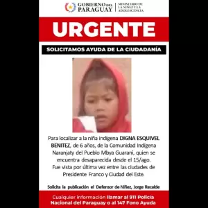 Buscan a niña de 6 años desaparecida tras ser retirada de su comunidad por un tío