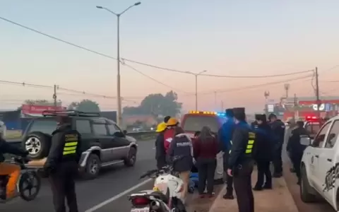 Accidente fatal en Limpio.