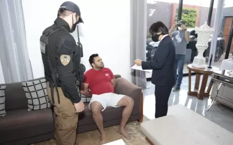 Julio C�sar Duarte Servi�n, detenido.