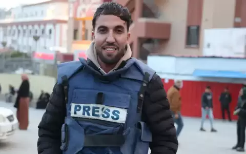Moaz Abu Taha falleci�, junto a otros informadores, en un ataque del Ej�rcito israel� contra el Hospital Naser.