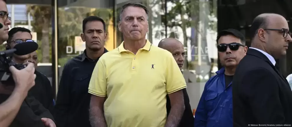 Jair Bolsonaro. Foto: Mateus Bonomi/Anadolu/picture alliance/DW