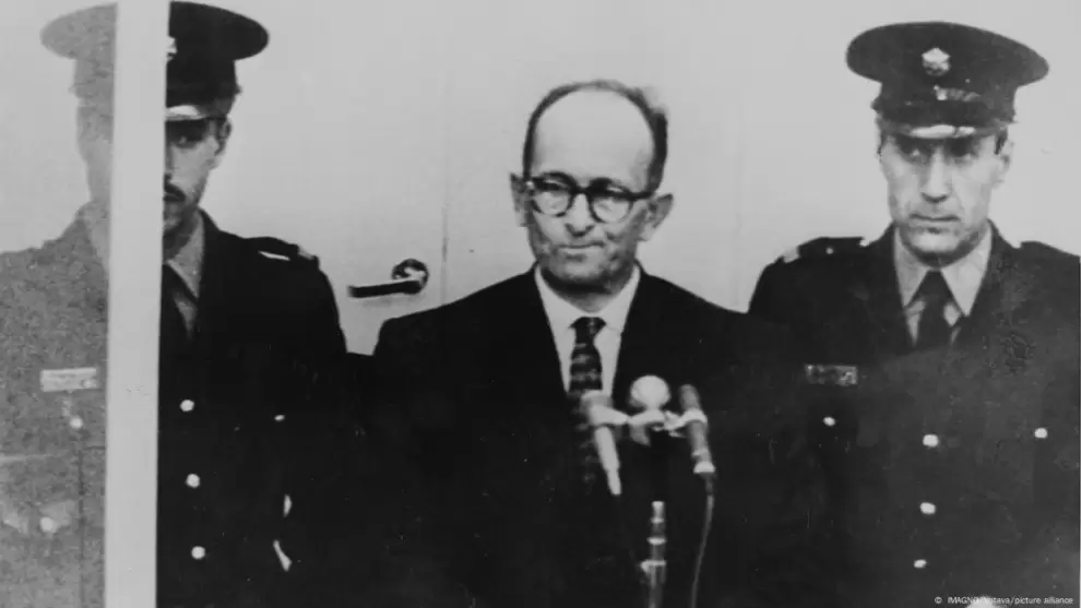El exjefe del departamento "Solución final de la cuestión judía" del Tercer Reich, Adolf Eichmann, Foto: IMAGNO/Votava/picture alliance/DW