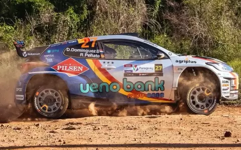 Rally del Paraguay: Diego Dom�nguez Bejarano gana dos especiales y lidera la WRC2