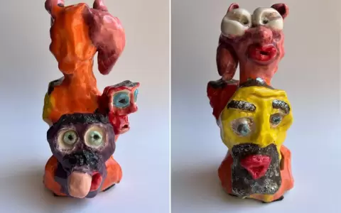 Marc Schrammen, obras que ser�n exhibidas en la muestra (detalles).