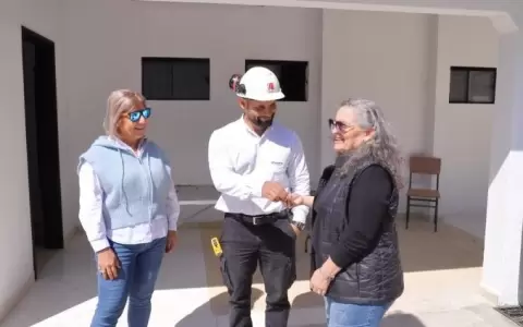 Entrega de obras al Ministerio de Justicia.