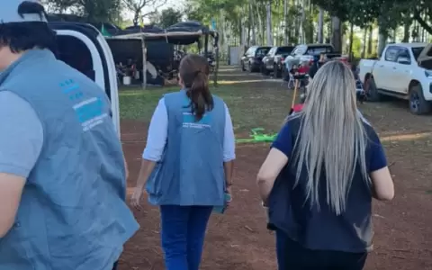 Operativo antitrata en Villa Elisa involucr� a funcionarios del MINNA y del Ministerio P�blico.