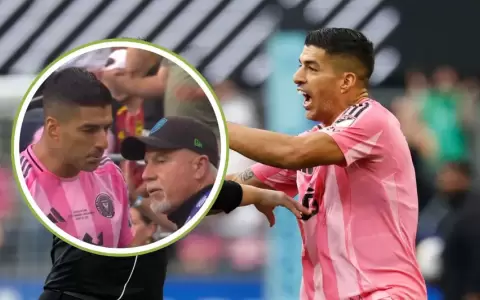 Esc�ndalo en la Leagues Cup: Luis Su�rez escupi� en la cara al asistente t�cnico del Seattle Sounders
