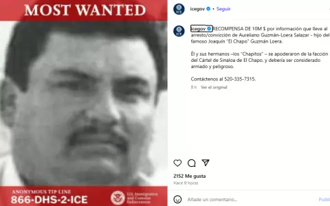 "El Guano", hermano del Chapo Guzm�n buscado por los Estados Unidos.