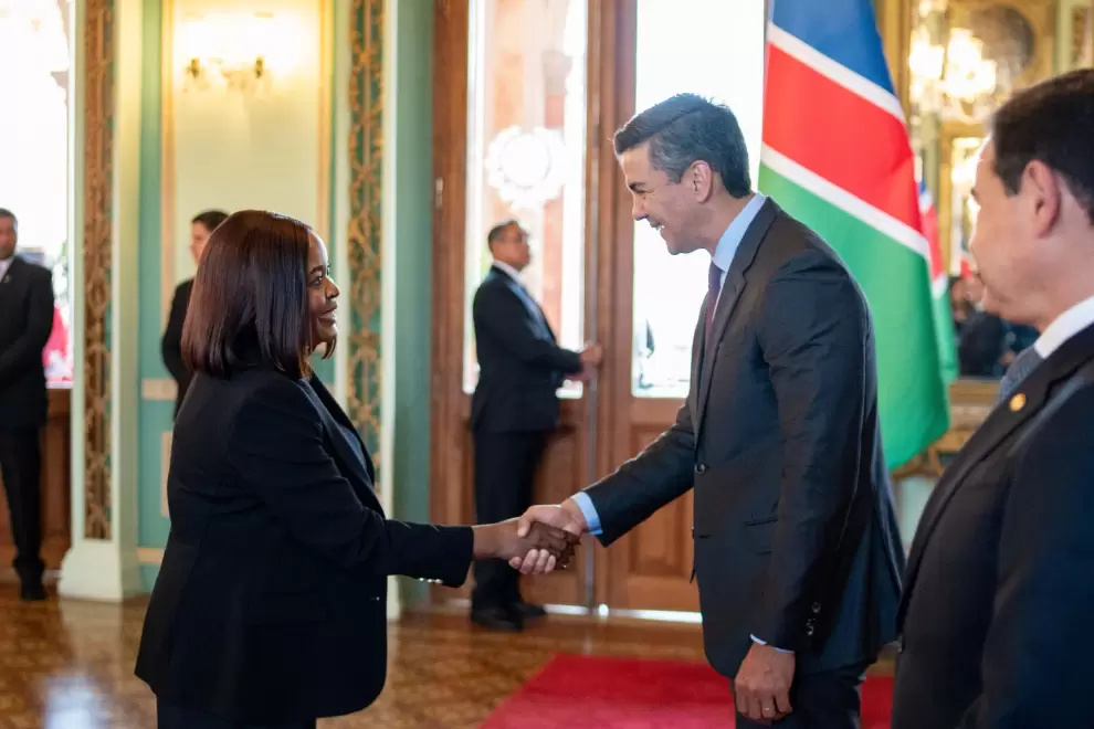 Peña recibió las cartas credenciales de nuevos representantes extranjeros.