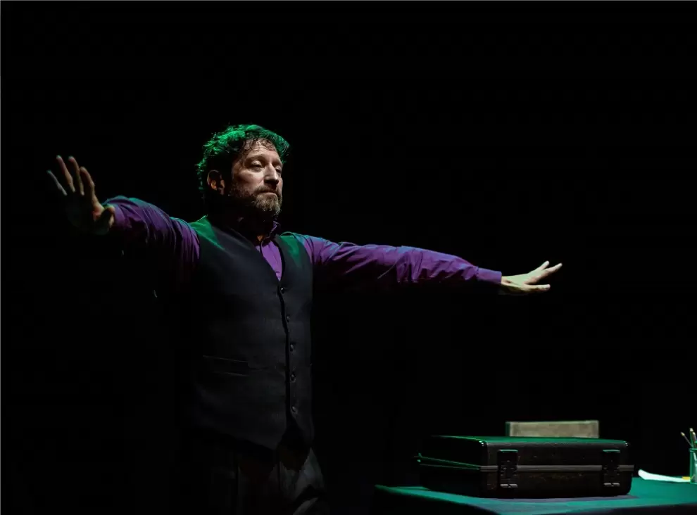 Puesta en escena de "Psic�pata" (Foto: Dani Gonz�lez)