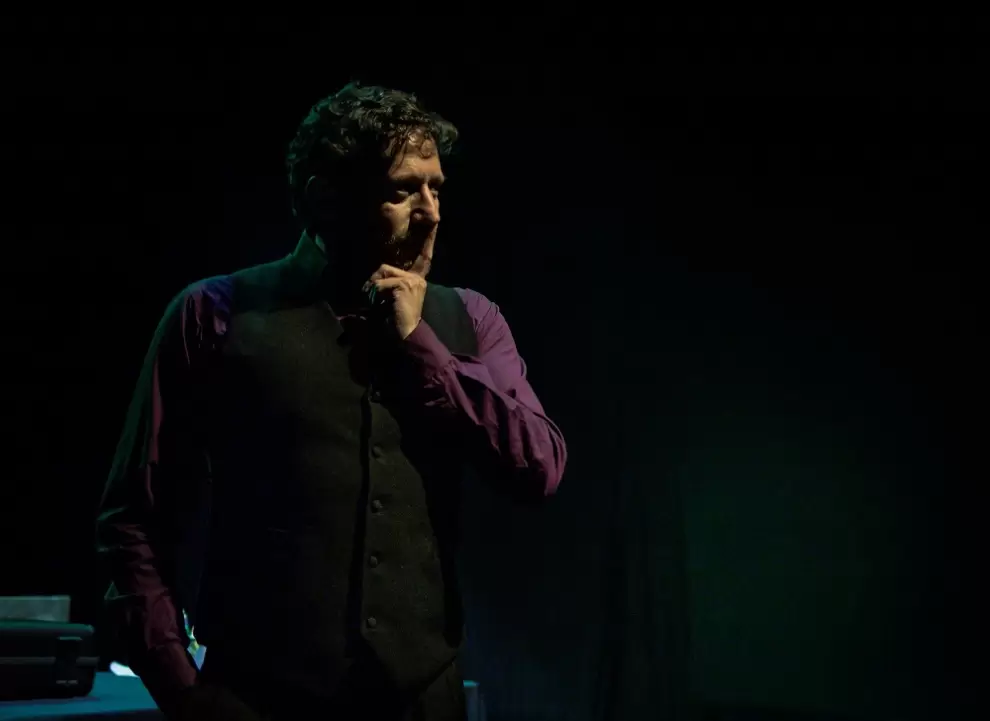 Puesta en escena de "Psicópata" (Foto: Dani González)