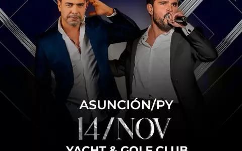 Zez� Di Camargo & Luciano ofrecer�n un esperado concierto el 14 de noviembre en el Yacht & Golf Club Paraguayo.