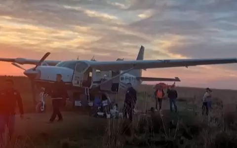 Avioneta secuestrada por el narco.
