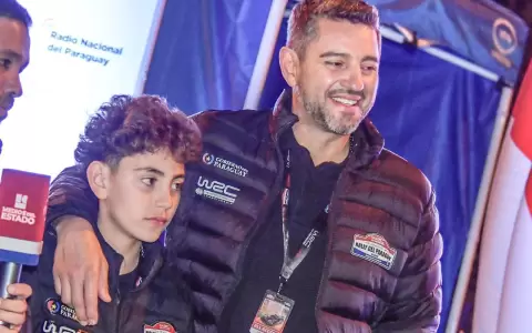 Accidente grave del hijo del vicepresidente Pedro Alliana en circuito de motocross