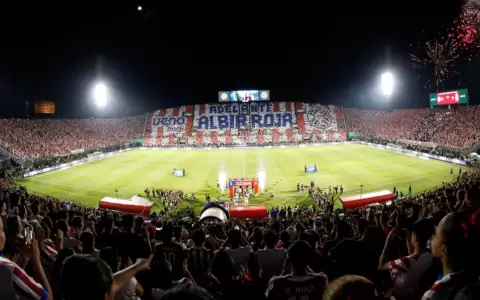 El gran escenario donde Paraguay enfrentar� esta noche a Ecuador.