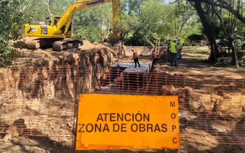 Obras en el Corredor Vial Las Residentas.