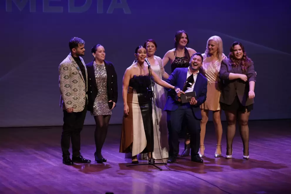 "Mi Grado es un Peligro", ganadora del premio a Mejor Comedia. (foto: Rodrigo Ocampos)