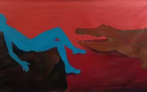 Sonia Cabrera, obra que ser� exhibida en la muestra.