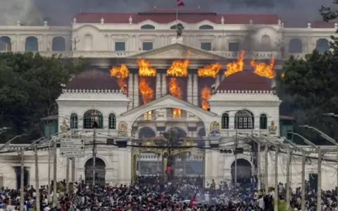 Caos en Nepal.