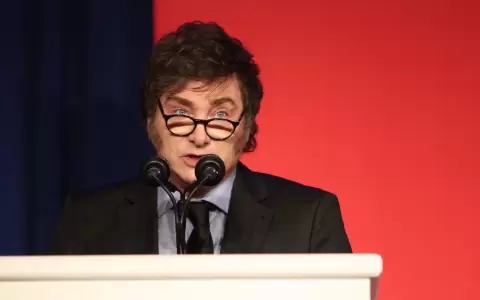 Javier Milei, presidente de Argentina.