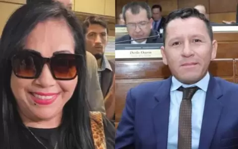 Norma Aquino, alias Yamy Nal y Javier Vera, alias Chaque�ito.