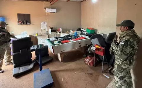 El operativo se realiz� en el barrio Virgen de Caacup�, de Pedro Juan Caballero.