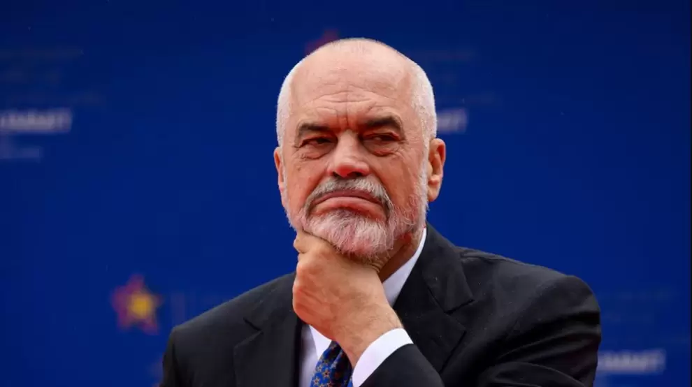 Mandatario de Albania, Edi Rama.