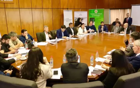 Mesa t�cnica en Diputados.