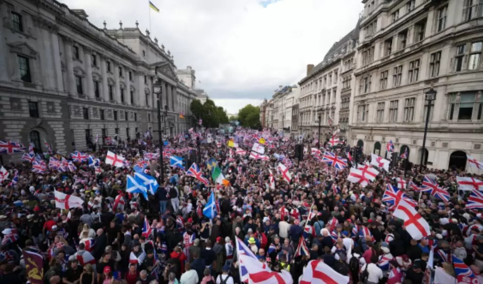 Manifestaciones en Londres.