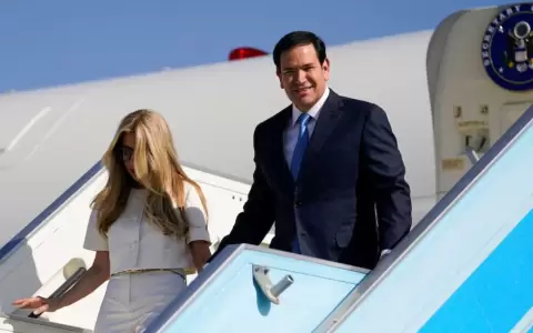Rubio arrib� esta ma�ana a Tel Aviv a la espera de una reuni�n diplom�tica con el primer ministro israel�.