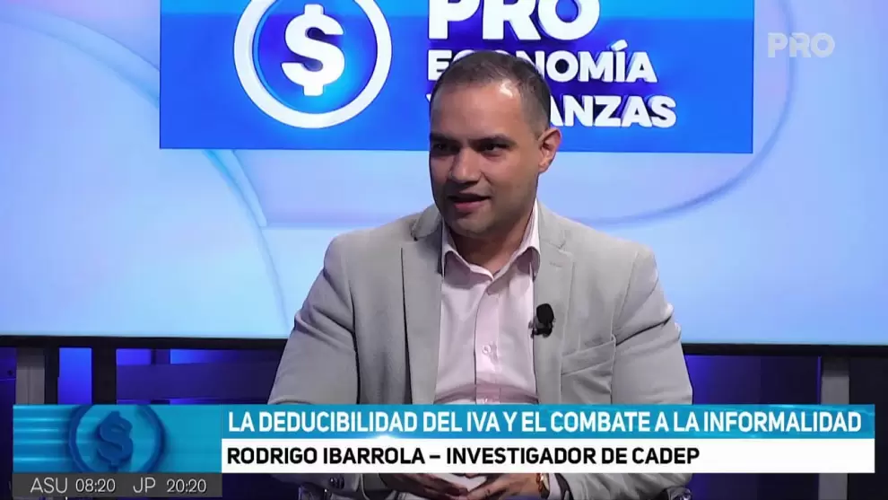 Economista Rodrigo Ibarrola.