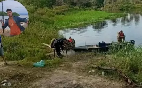El cuerpo de Blas Estiven L�pez fue hallado a unos 15 metros del punto de su desaparici�n.