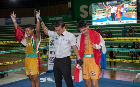 Promesa del boxeo paraguayo: Simel Esp�nola logra medalla de plata en Bolivia