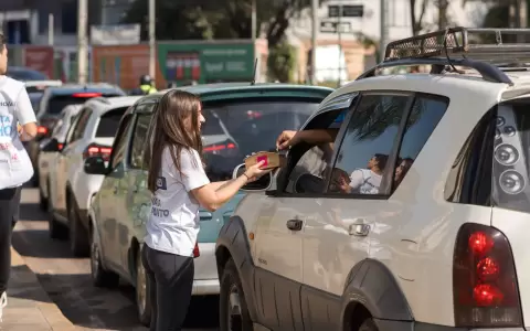 Gran colecta solidaria.