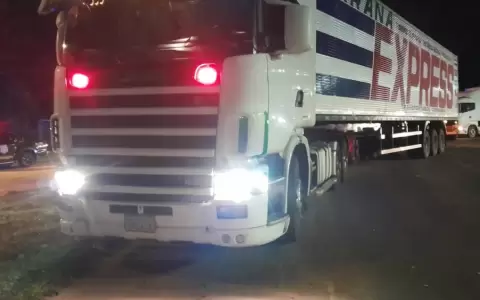 Cami�n de encomienda involucrado.