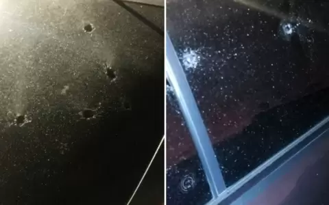 El veh�culo de la v�ctima recibi� varios impactos de bala.