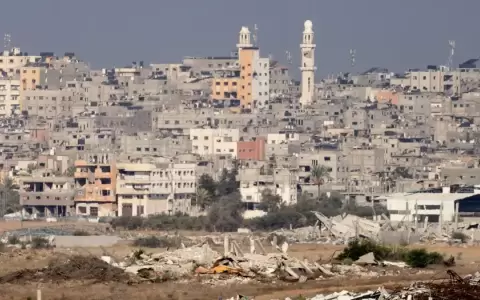 Ciudad de Gaza .