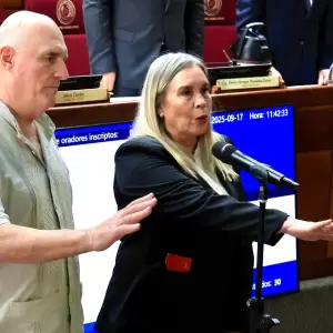 Juraron los reemplazantes de "Chaque�ito" y "Yamy Nal" en medio de pol�mica