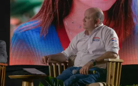 C�sar Marsal, presidente del Comit� Organizador del Rally del Paraguay.