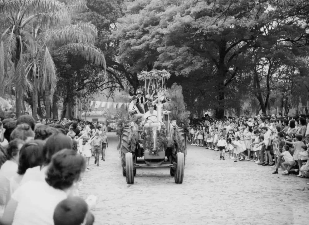 Parque Caballero. Colecci�n Milda Rivarola.