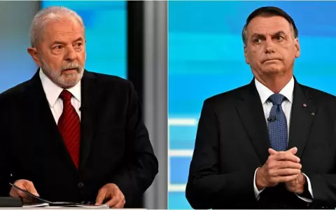 Luiz In�cio Lula da Silva y Jair Bolsonaro.