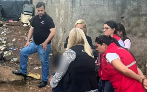 El rescate tuvo lugar en el barrio Boquer�n 2 de Ciudad del Este.