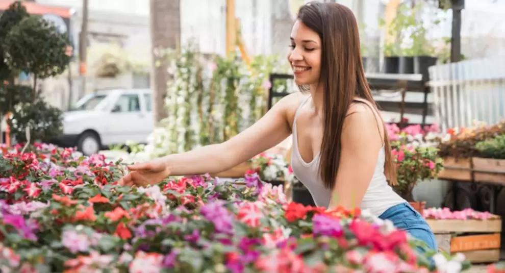 Las florer�as repuntan su venta.