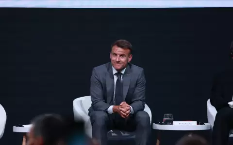 Emmanuel Macron, presidente de Francia.