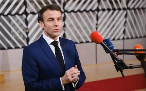 Emmanuel Macron, presidente de Francia.