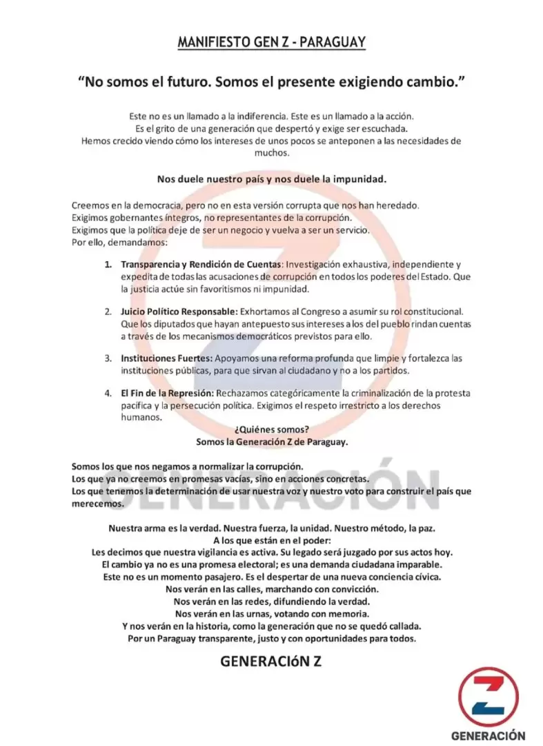 Generaci�n Z.