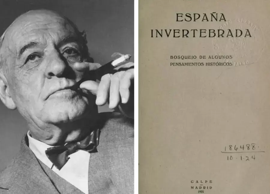 Jos� Ortega y Gasset y Espa�a invertebrada. Archivo